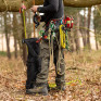 英國 Arbortec 通風型鏈鋸防護褲 AT4062(EU) Vented Chainsaw Trousers Design A Class 1 - Olive | 橄欖綠 (EU認證)